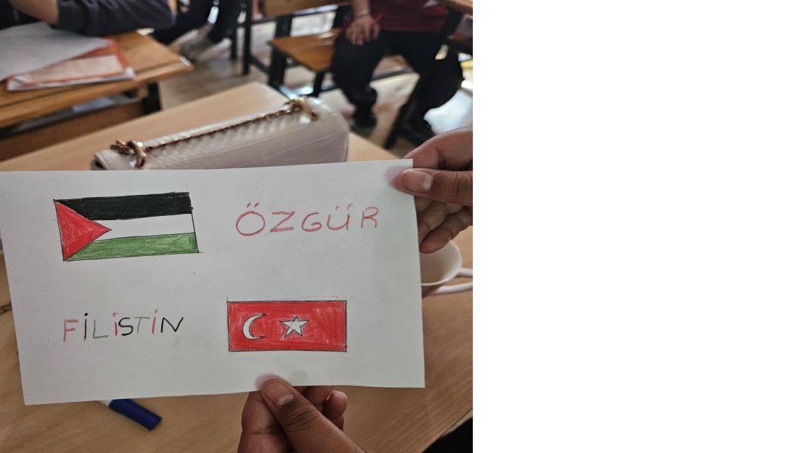 Okulumuzda Filistin Farkındalık Eğtimleri Düzenlendi.